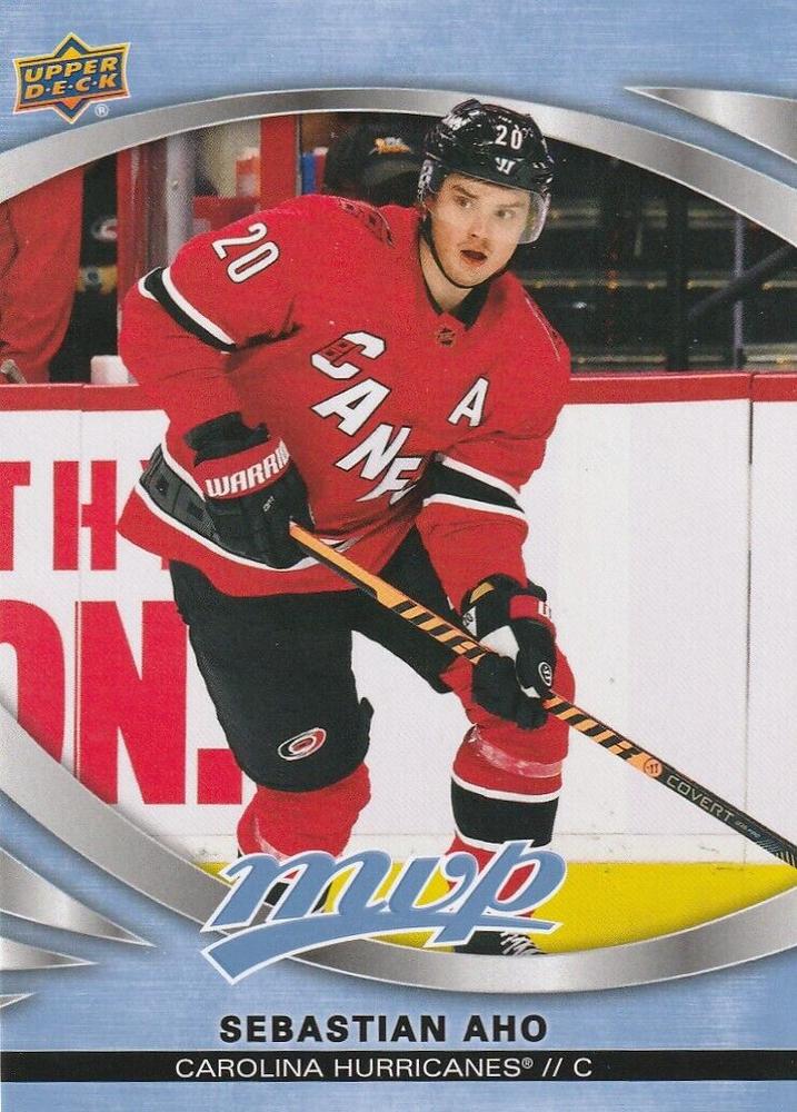 Sebastian Aho #121 Carolina Hurricanes | 2023-24 Upper Deck MVP