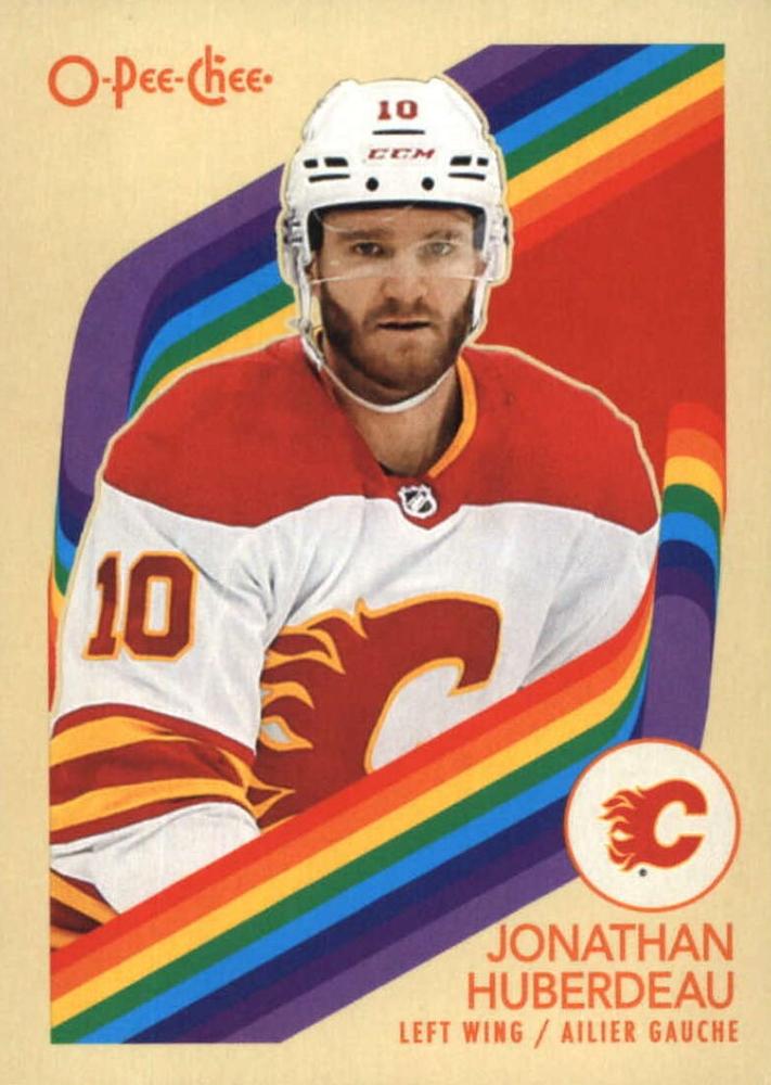 Jonathan Huberdeau #121 Calgary Flames | 2023-24 O-Pee-Chee Retro