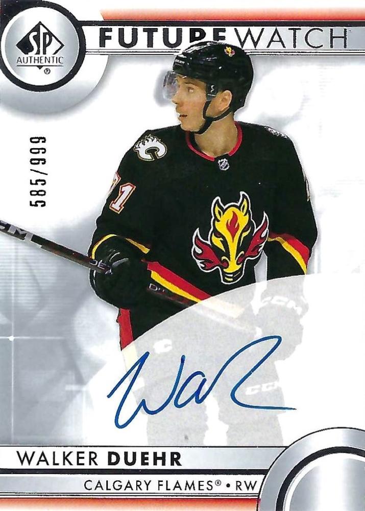 Walker Duehr #121 Calgary Flames | 2023-24 SP Authentic