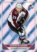 Nathan MacKinnon FOIL #122 | 2019-20 Topps NHL Sticker Collection