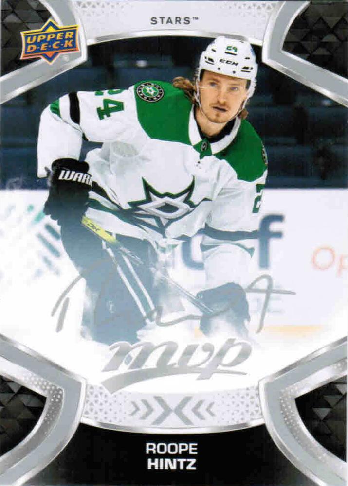 Roope Hintz #122 Dallas Stars | 2021-22 Upper Deck MVP Silver Script