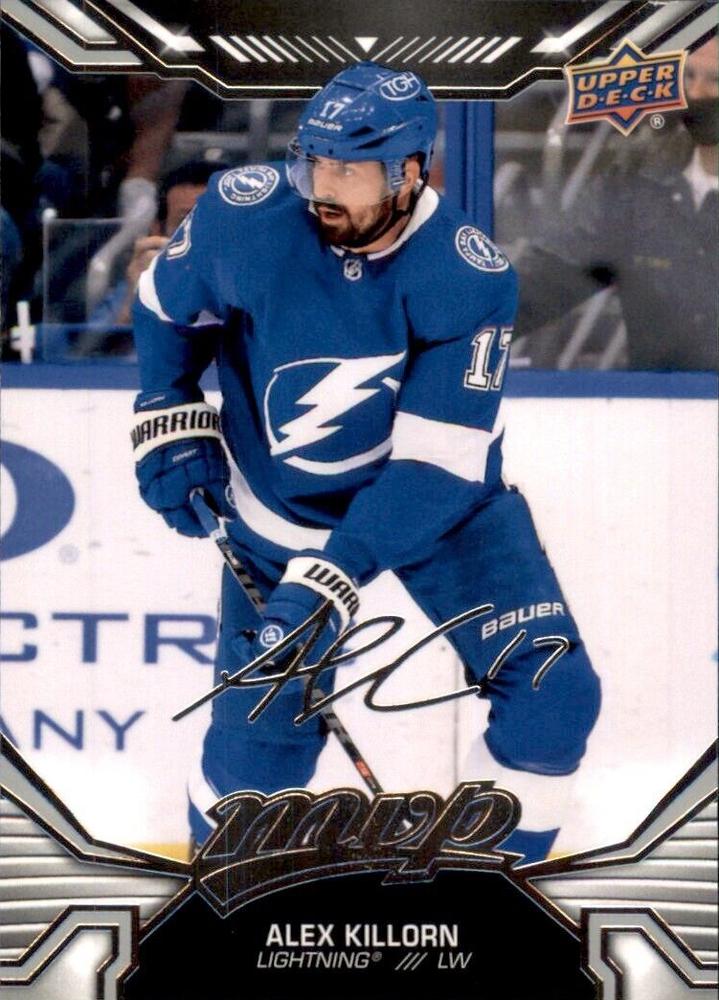 Alex Killorn #122 Tampa Bay Lightning | 2022-23 Upper Deck MVP Silver Script