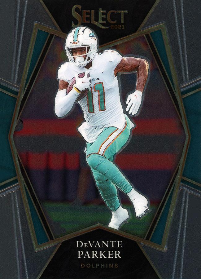 DeVante Parker #122 Miami Dolphins | 2021 Panini Select |  | NFL Football
