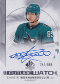 Shakir Mukhamadullin #122 San Jose Sharks | 2024-25 SP Authentic