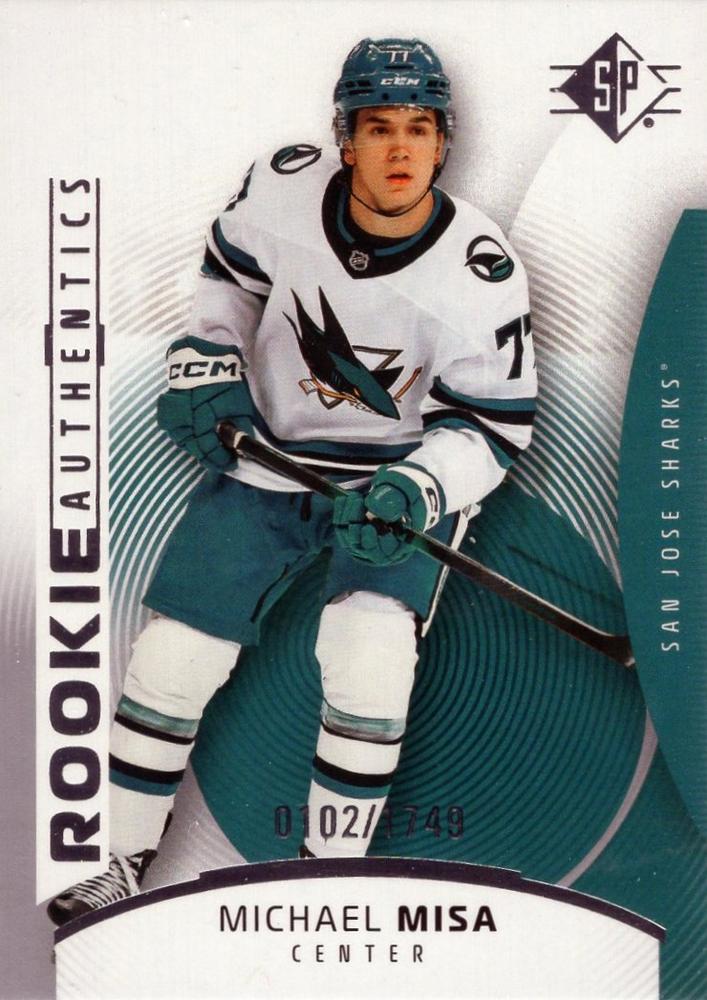 Michael Misa #122 San Jose Sharks | 2025-26 Upper Deck SP Hockey