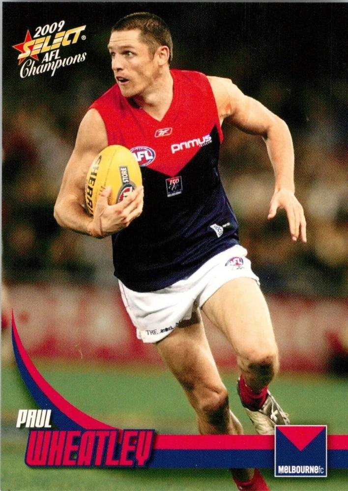 Paul Wheatley #123 Melbourne Demons | 2009 Select AFL Champions