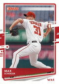 Max Scherzer #123 Washington Nationals | 2020 Donruss