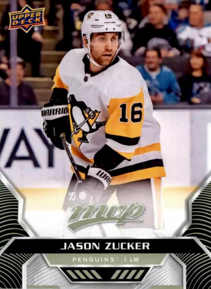 Jason Zucker #123 Pittsburgh Penguins | 2020-21 Upper Deck MVP
