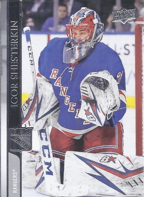 Igor Shesterkin #123 New York Rangers | 2020-21 Upper Deck