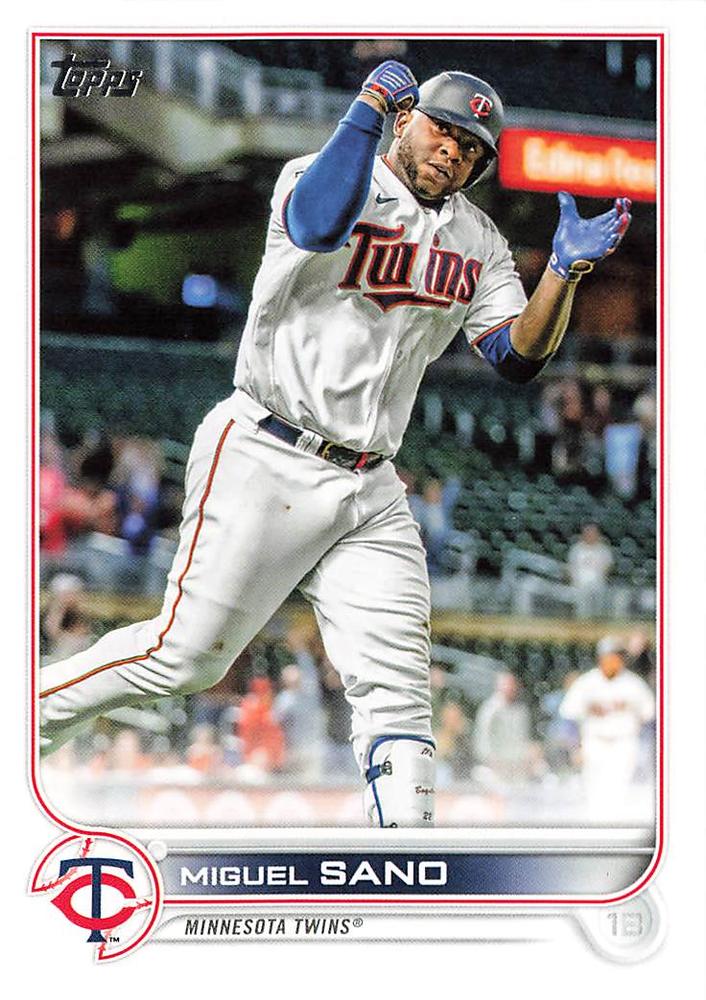 Miguel Sano #123 Minnesota Twins | 2022 Topps