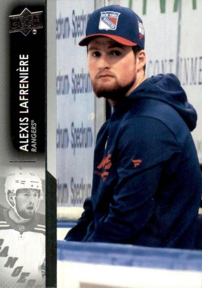 Alexis Lafreniere #123 New York Rangers | 2021-22 Upper Deck