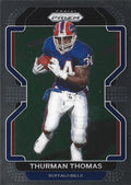 Thurman Thomas #123 Buffalo Bills | 2021 Panini Prizm | NFL Football
