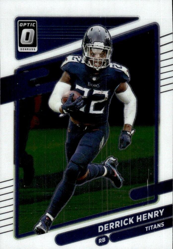 Derrick Henry #123 Tennessee Titans | 2021 Donruss Optic | NFL Football