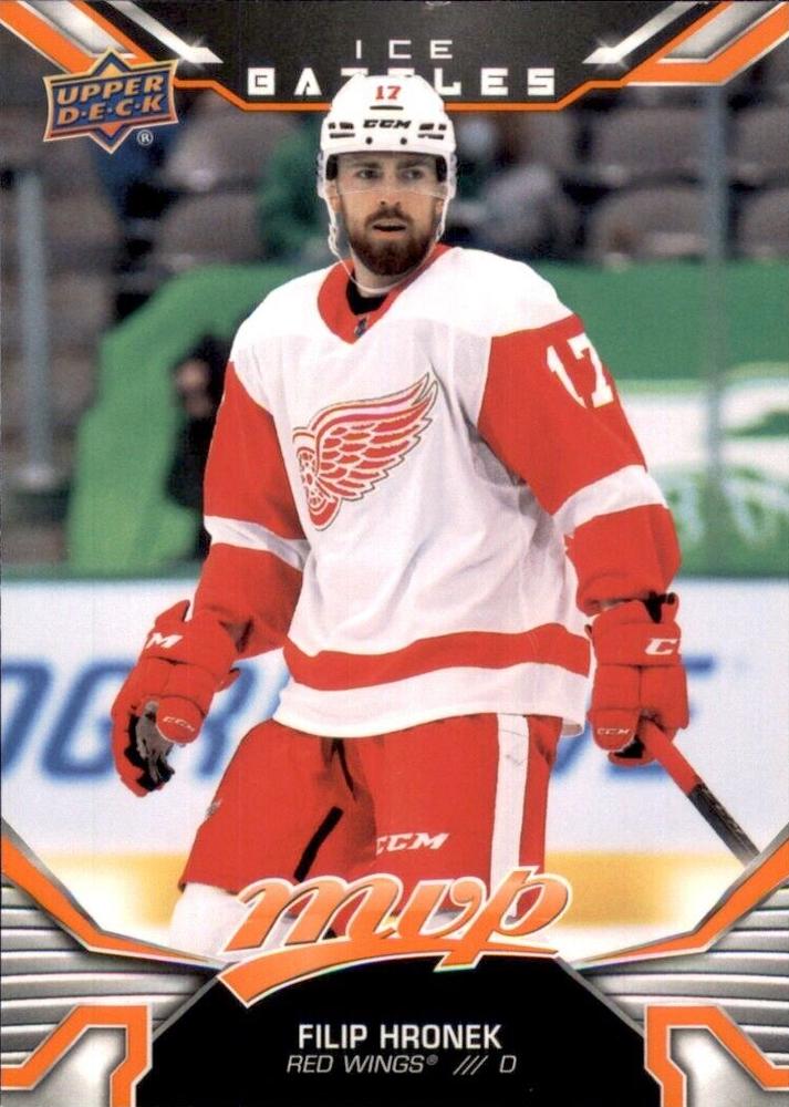 Filip Hronek #123 Detroit Red Wings | 2022-23 Upper Deck MVP Ice Battles