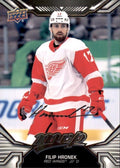 Filip Hronek #123 Detroit Red Wings | 2022-23 Upper Deck MVP Silver Script