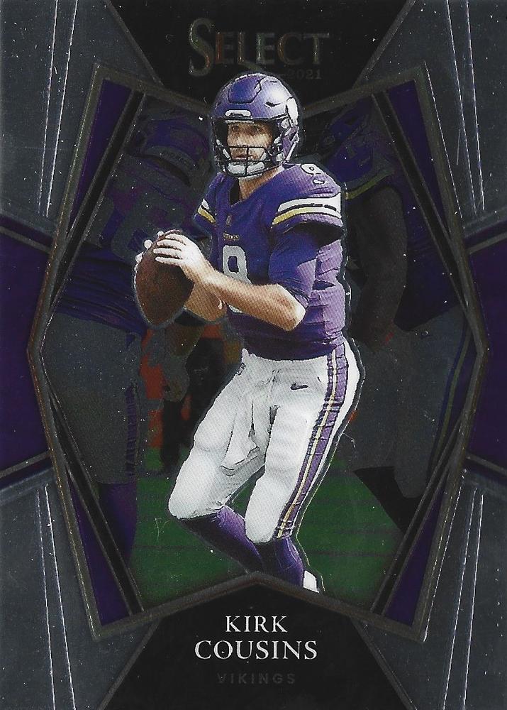 Kirk Cousins #123 Minnesota Vikings | 2021 Panini Select |  | NFL Football