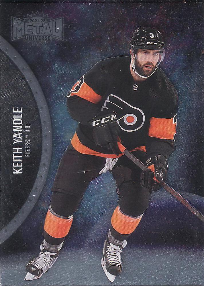 Keith Yandle #123 Philadelphia Flyers | 2021-22 SkyBox Metal Universe