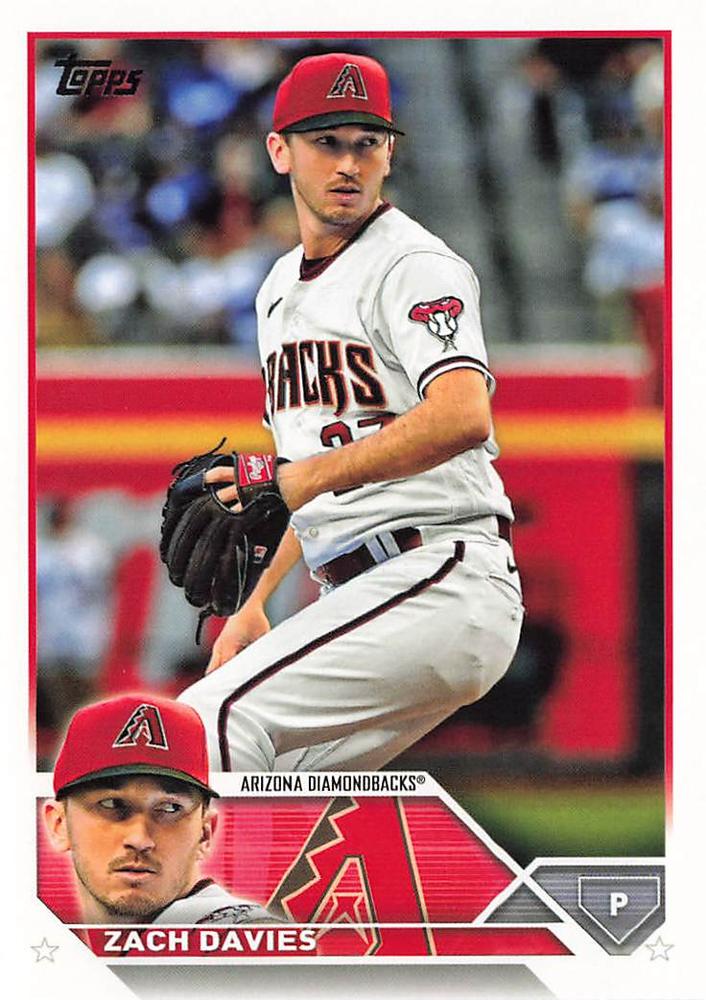 Zach Davies #123 Arizona Diamondbacks | 2023 Topps