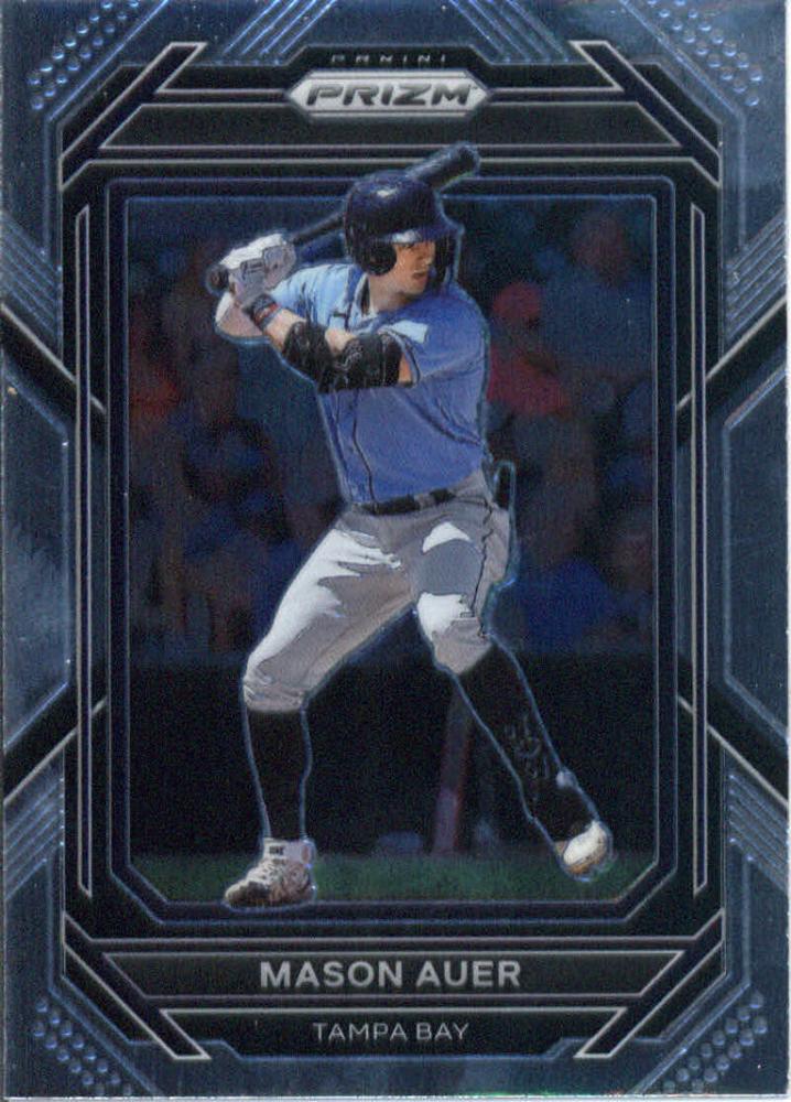 Mason Auer #123 Tampa Bay Rays | 2023 Panini Prizm