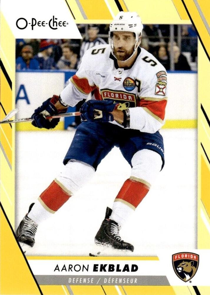 Aaron Ekblad #123 Florida Panthers | 2023-24 O-Pee-Chee Yellow Border