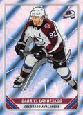 Gabriel Landeskog FOIL #124 | 2019-20 Topps NHL Sticker Collection