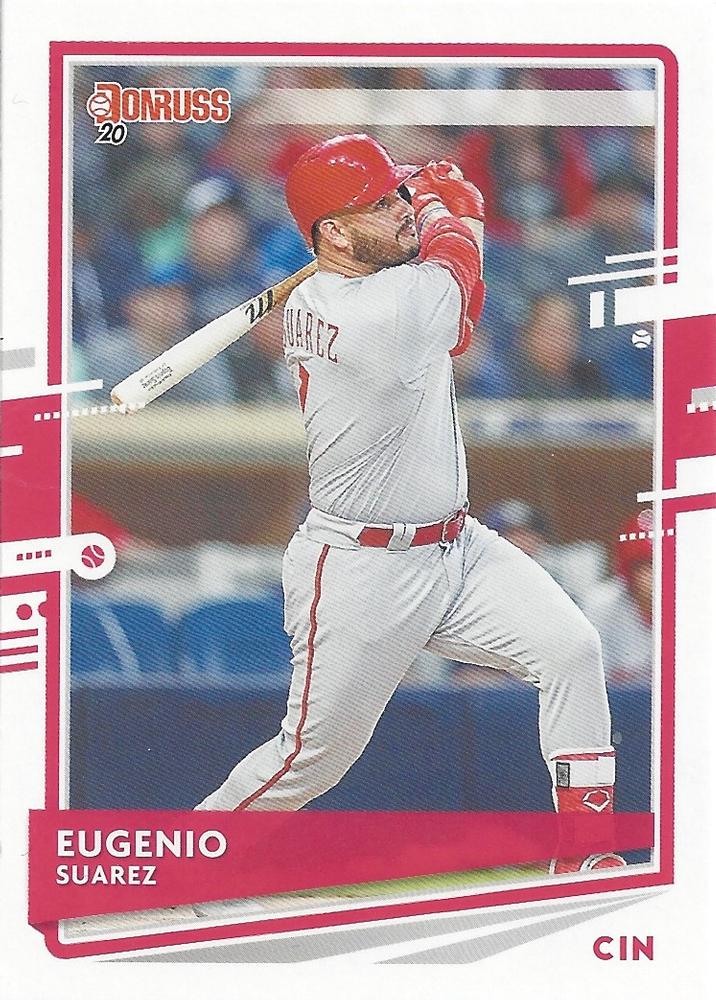 Eugenio Suarez #124 Cincinnati Reds | 2020 Donruss