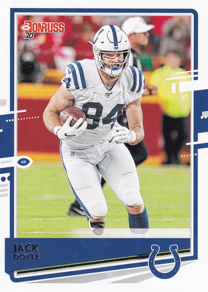 Jack Doyle #124 Indianapolis Colts | 2020 Panini Donruss | NFL Football