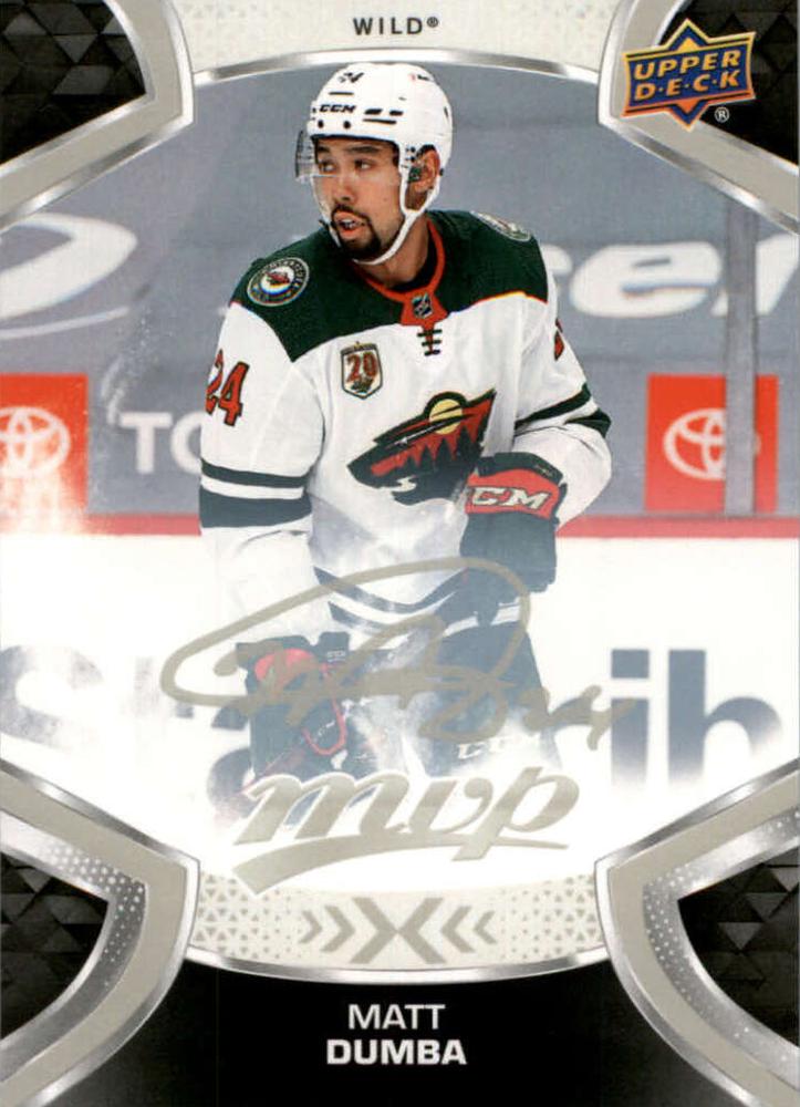 Matt Dumba #124 Minnesota Wild | 2021-22 Upper Deck MVP Silver Script