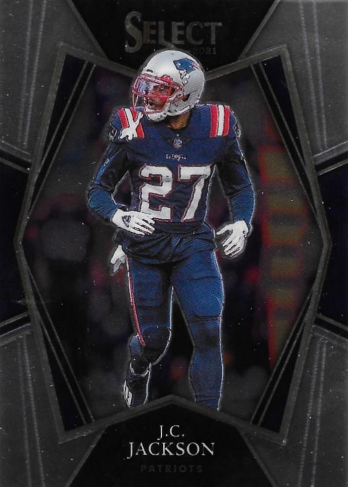 J.C. Jackson #124 New England Patriots | 2021 Panini Select |  | NFL Football