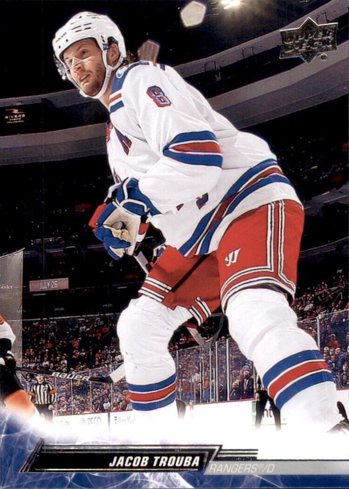 Jacob Trouba #124 New York Rangers | 2022-23 Upper Deck