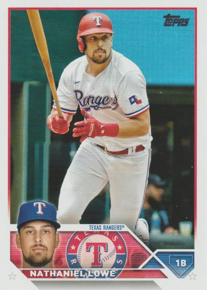 Nathaniel Lowe #124 Texas Rangers | 2023 Topps