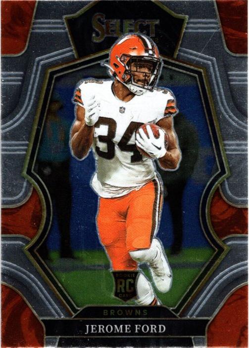 Jerome Ford #124 Cleveland Browns | 2022 Panini Select | NFL Football