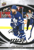 Jake Muzzin #124 Toronto Maple Leafs | 2023-24 Upper Deck MVP Silver Script