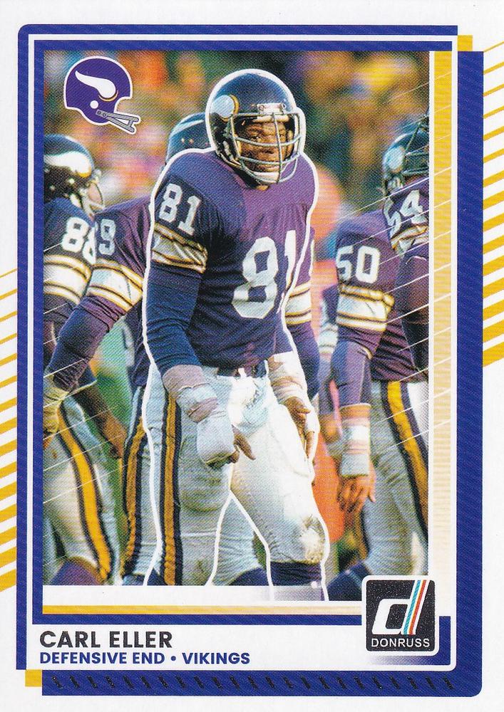 Carl Eller #124 Minnesota Vikings | 2025 Donruss | NFL Football