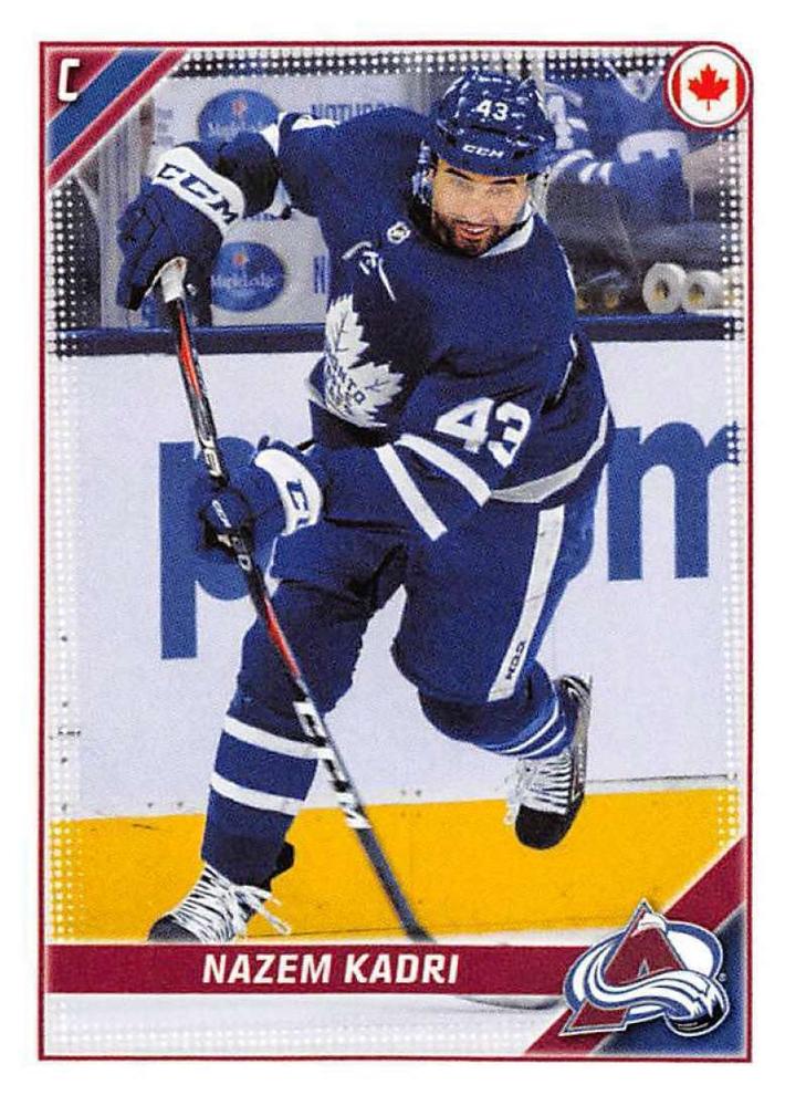 Nazem Kadri #125 Colorado Avalanche | 2019-20 Topps NHL Sticker Collection