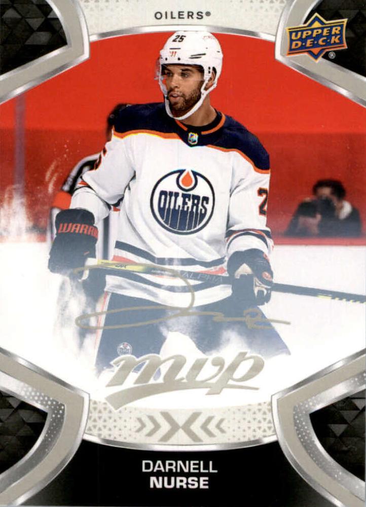 Darnell Nurse #125 Edmonton Oilers | 2021-22 Upper Deck MVP Silver Script