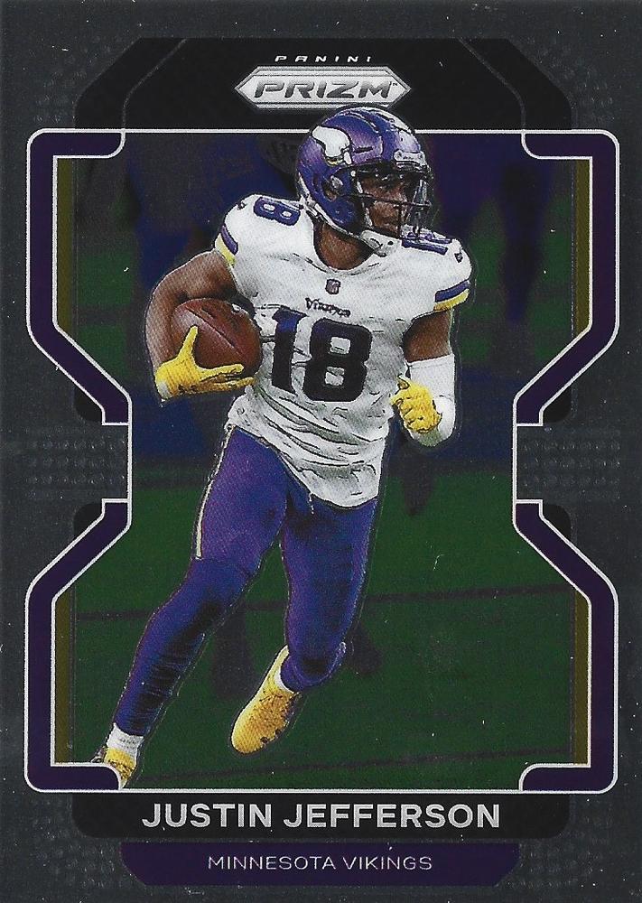 Justin Jefferson #125 Minnesota Vikings | 2021 Panini Prizm | NFL Football
