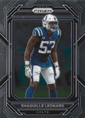 Shaquille Leonard #125 Indianapolis Colts | 2022 Panini Prizm | NFL Football