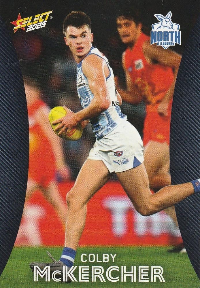 Colby McKercher #125 North Melbourne Kangaroos | 2025 Select AFL Footy Stars