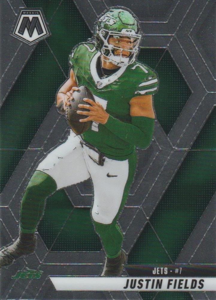 Justin Fields #125 New York Jets | 2025 Panini Mosaic | NFL Football