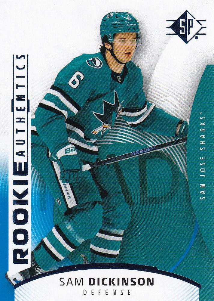 Sam Dickinson #125 San Jose Sharks | 2025-26 Upper Deck SP Hockey