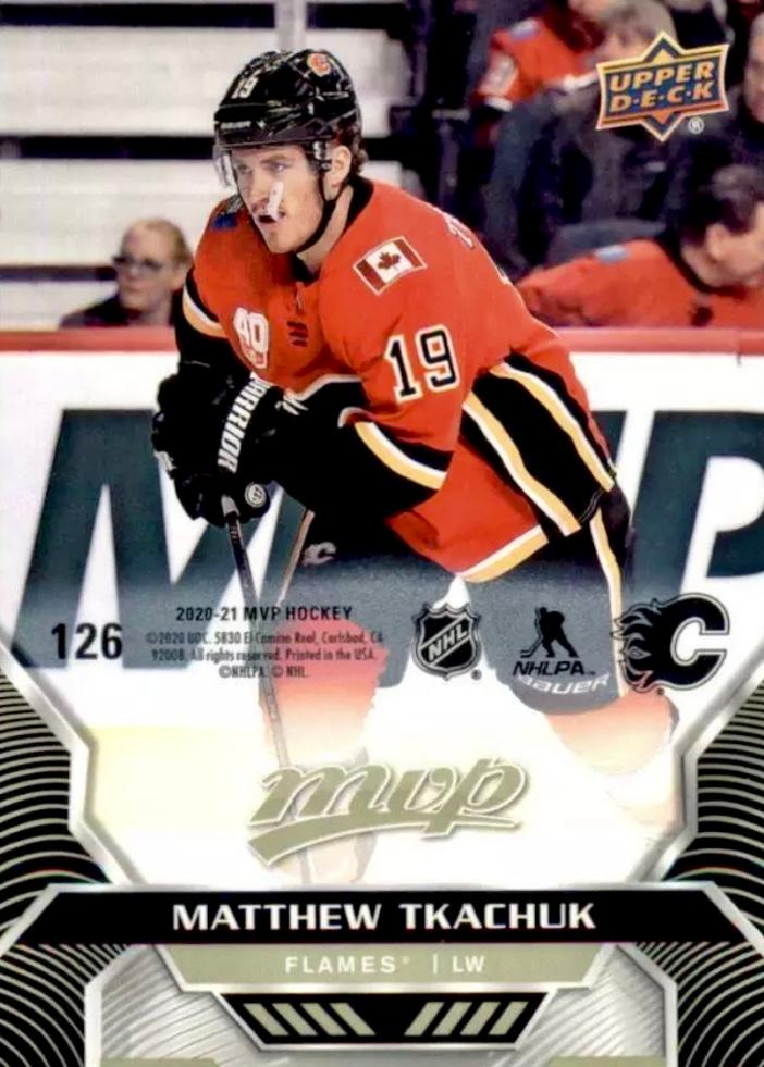 Matthew Tkachuk #126 Calgary Flames | 2020-21 Upper Deck MVP Puzzle Backs