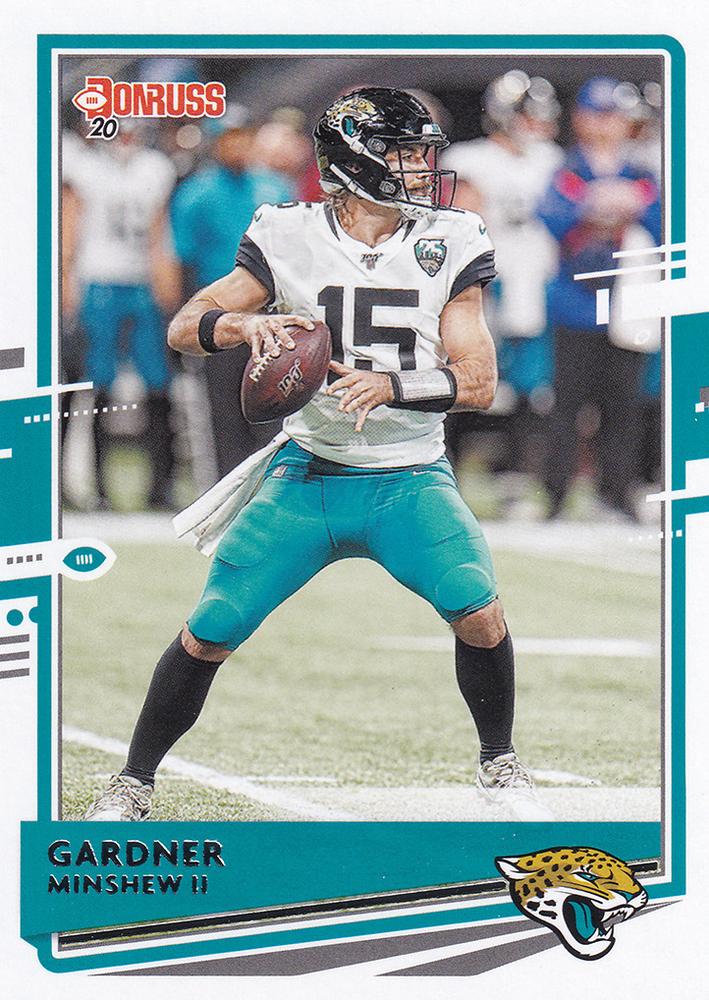 Gardner Minshew II #126 Jacksonville Jaguars | 2020 Panini Donruss | NFL Football