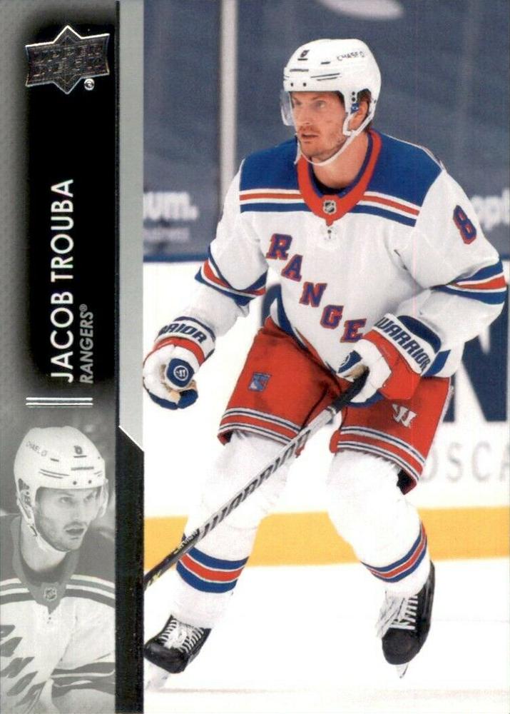 Jacob Trouba #126 New York Rangers | 2021-22 Upper Deck