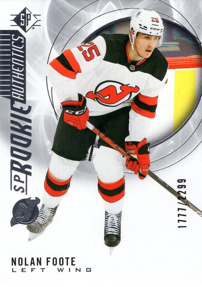 Nolan Foote #126 New Jersey Devils | 2020-21 SP