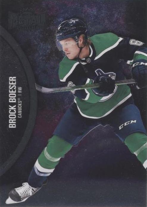 Brock Boeser #126 Vancouver Canucks | 2021-22 SkyBox Metal Universe