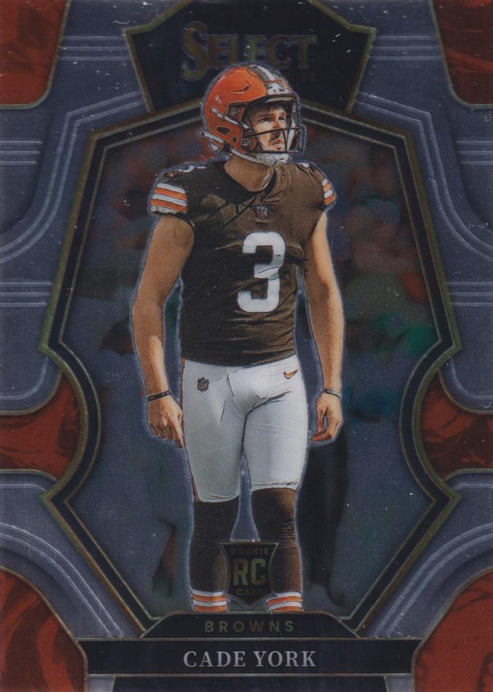 Cade York #126 Cleveland Browns | 2022 Panini Select | NFL Football
