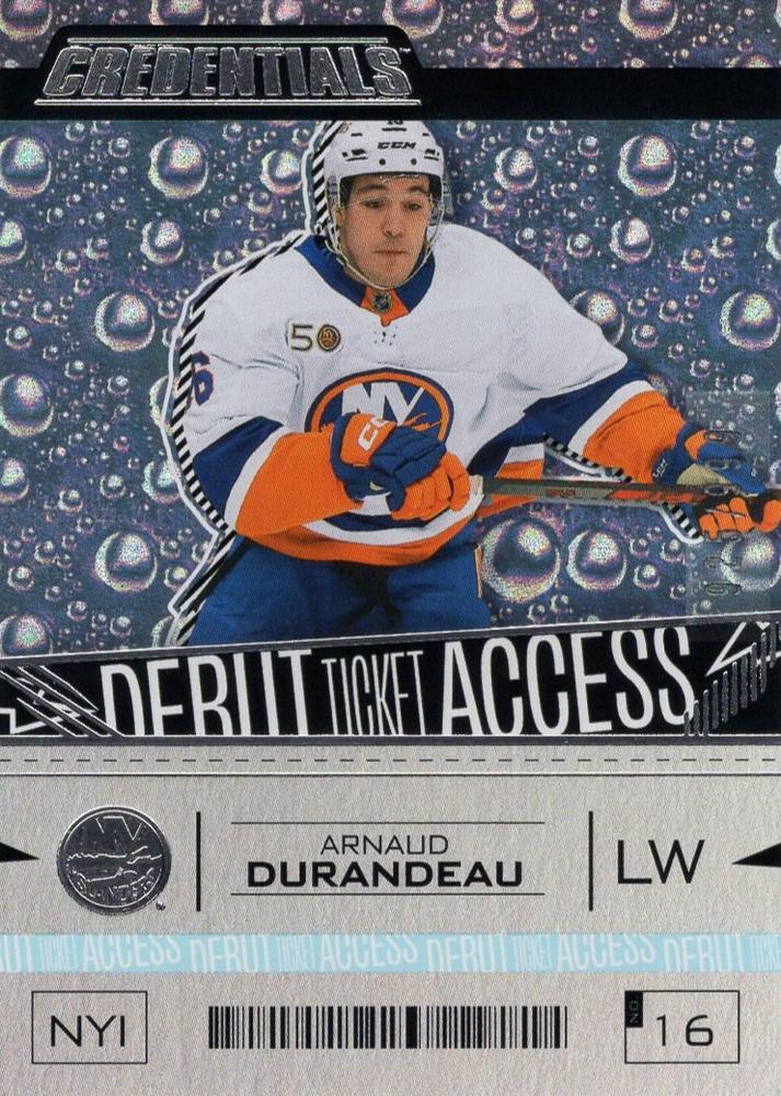 Arnaud Durandeau #126 New York Islanders | 2023-24 Upper Deck Credentials