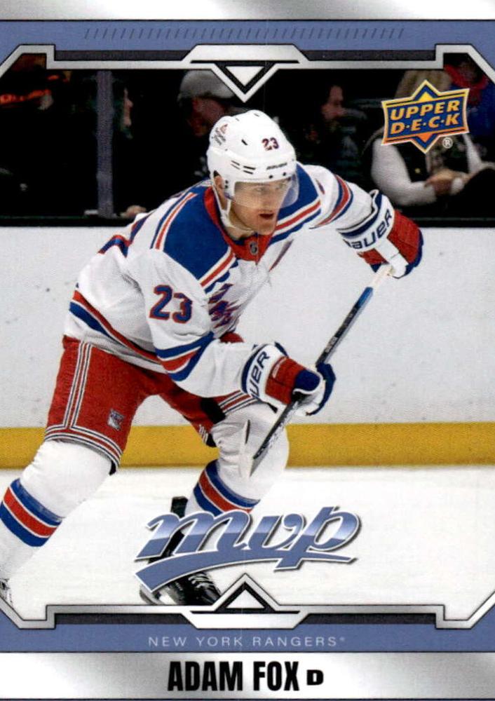 Adam Fox #126 New York Rangers | 2024-25 Upper Deck MVP