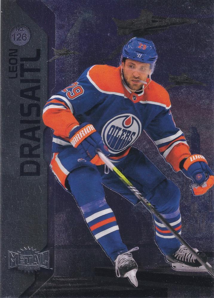 Leon Draisaitl #126 Edmonton Oilers | 2023-24 SkyBox Metal Universe